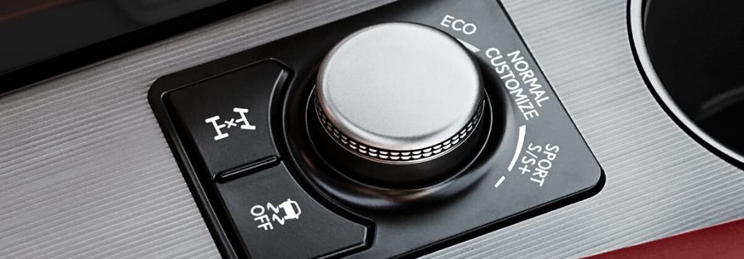 Close Up of 2020 Lexus RX Drive Mode Select Dial