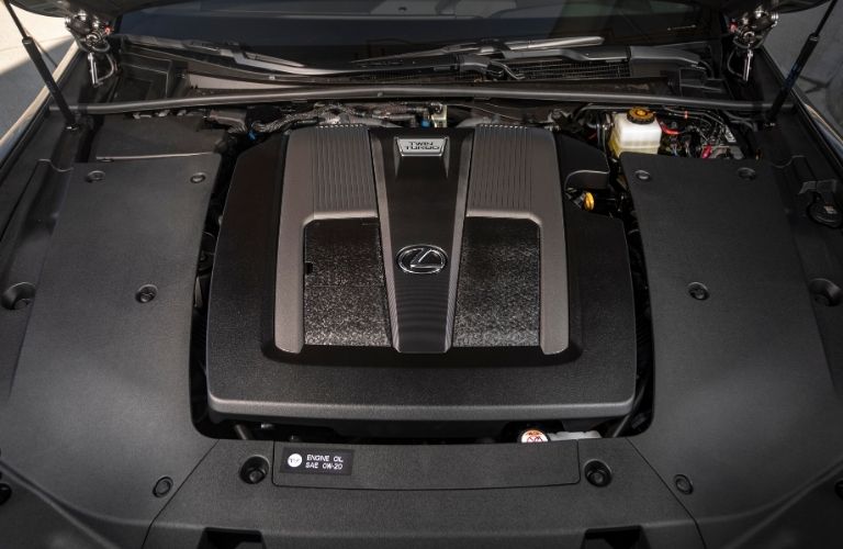 2021 Lexus LS Twin-Turbo Engine