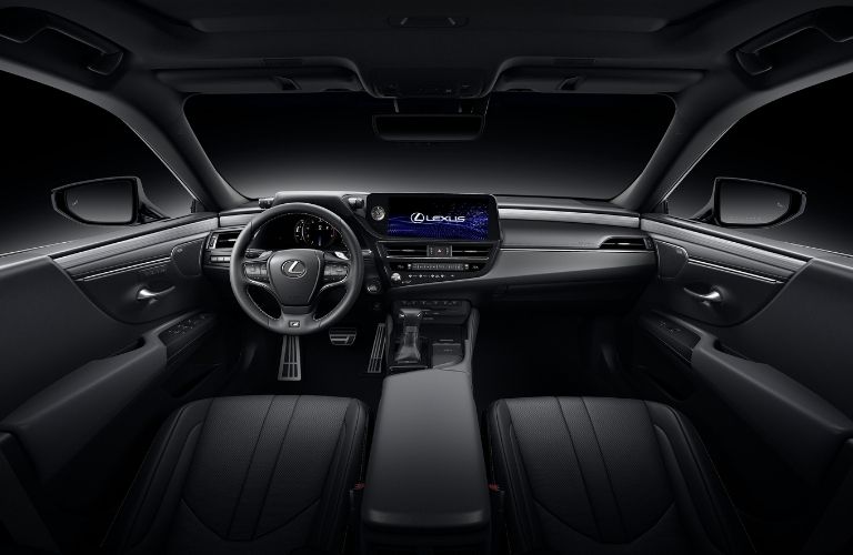 2022 Lexus ES Front Interior and Dashboard