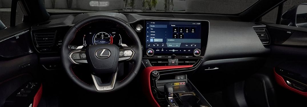 2022 Lexus NX Touchscreen Display with Intelligent Assistant