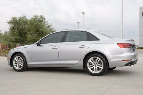 Side view of a 2017 Audi A4 Premium