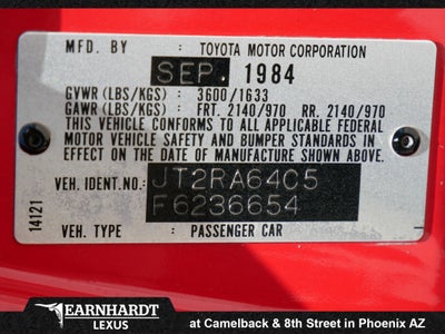 1985 Toyota CELICA GT