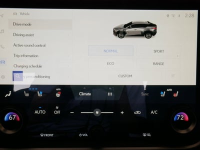 2026 Lexus RZ 350e 350e