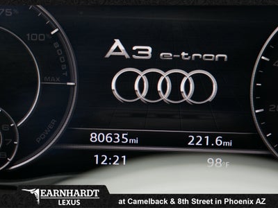 2017 Audi A3 Sportback e-tron Premium Plus