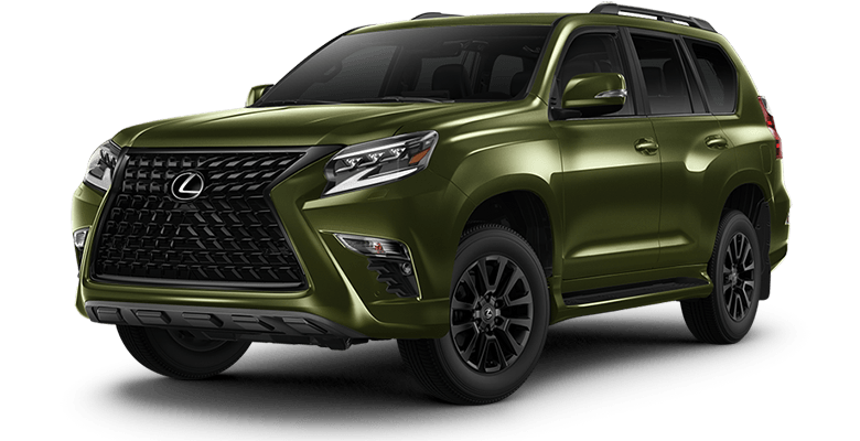 Exterior of the Lexus GX 460 Black Line Special Edition.