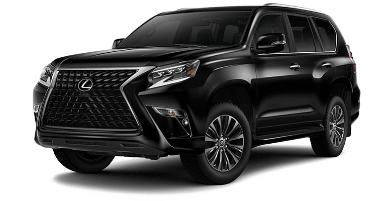 Exterior of the Lexus GX 460 shown in Black Onyx.