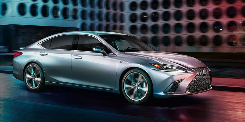 Front View of 2021 Lexus ES