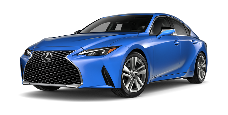 Exterior of the Lexus IS shown in Grecian Water | Earnhardt Lexus in Phoenix AZ