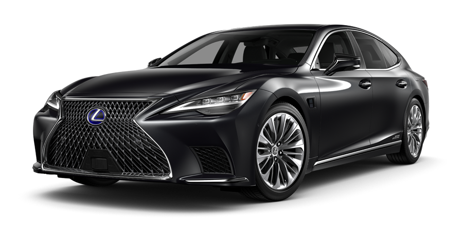 Exterior of the Lexus LS Hybrid shown in Caviar | Earnhardt Lexus in Phoenix AZ