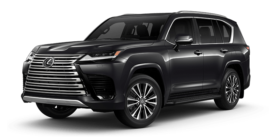 Exterior of the Lexus LX 600 Premium shown in Caviar | Earnhardt Lexus in Phoenix AZ