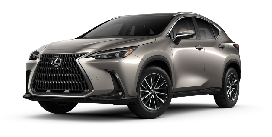 Exterior of the Lexus NX shown in Atomic Silver. | Earnhardt Lexus in Phoenix AZ