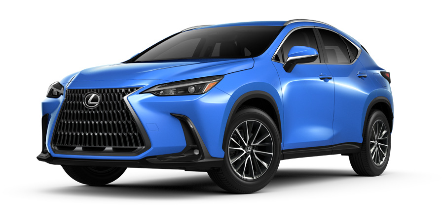 Exterior of the Lexus NX shown in Grecian Water. | Earnhardt Lexus in Phoenix AZ