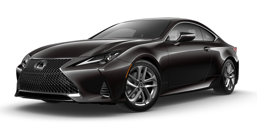 Exterior of the Lexus RC shown in Caviar. | LexusDemo1 in Derwood MD