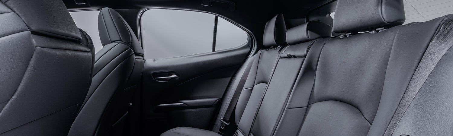 2023 Lexus UX infotainment system with 7-inch color driver display and touchscreen