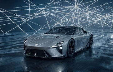Official photo of the Lexus LFA Concept