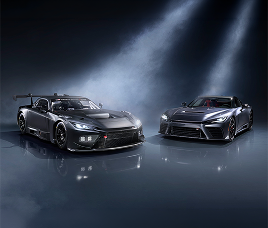 Gazoo Racing brings GR GT and GT3 prototypes to life for Phoenix driving enthusiasts. Sleek supercar good looks are matched with racecar equipment such as hood scoops and rear aero-wings.