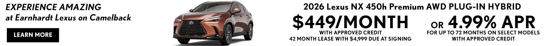 2026 Lexus NX 450h Premium AWD Plug-IN Hybrid