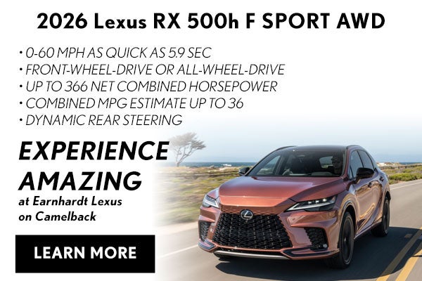 Contact us about the RX 500h F SPORT