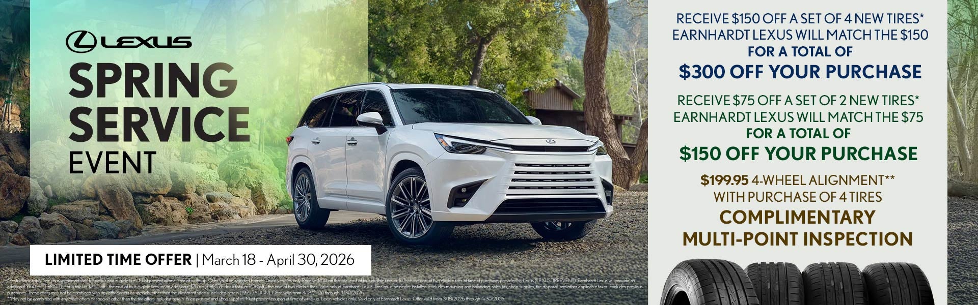 LEXUS SPRING SERVICE EVENT