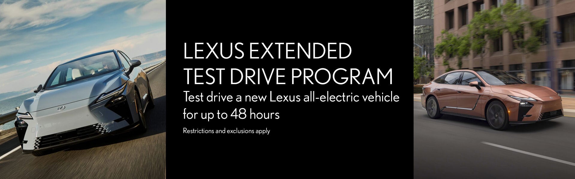 Lexus Extended Test Drive Program