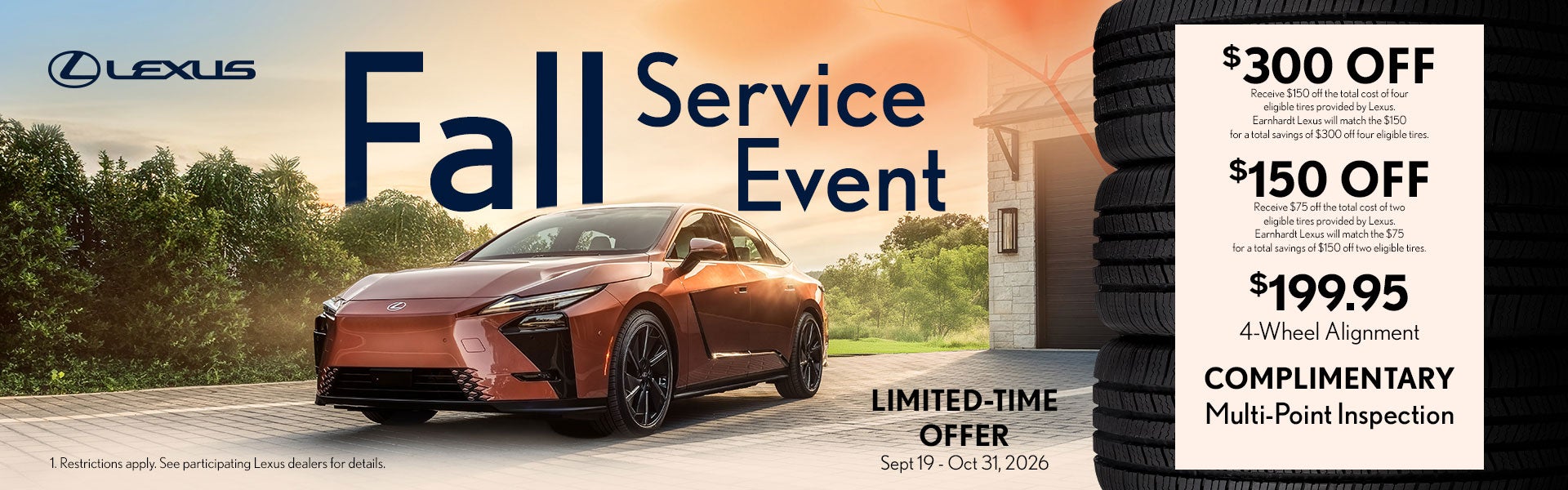 Lexus Fall Service Event