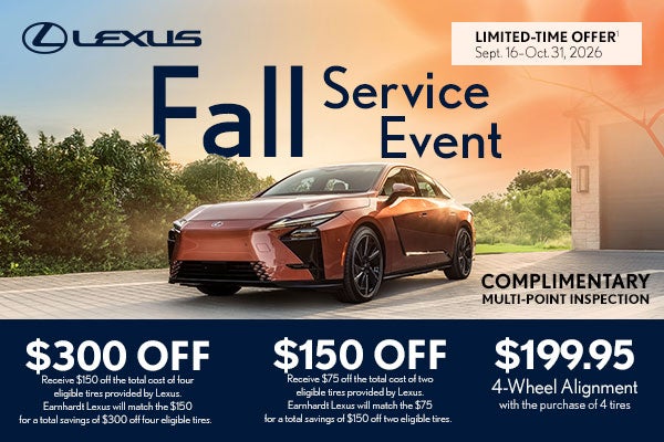 Lexus Fall Service Event